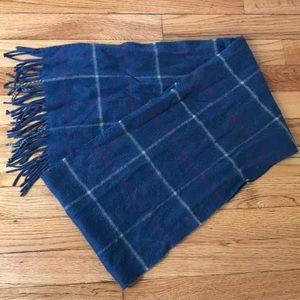 Barbour wool scarf